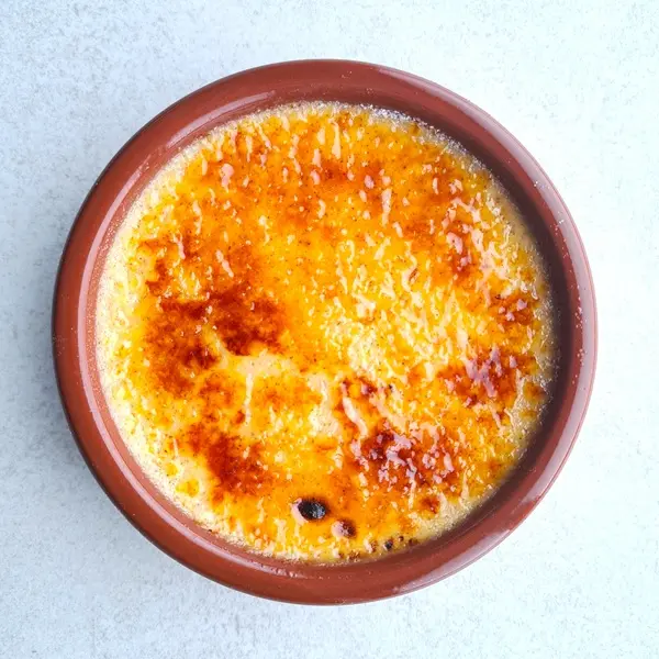 Dessert: Huisgemaakte crema catalan