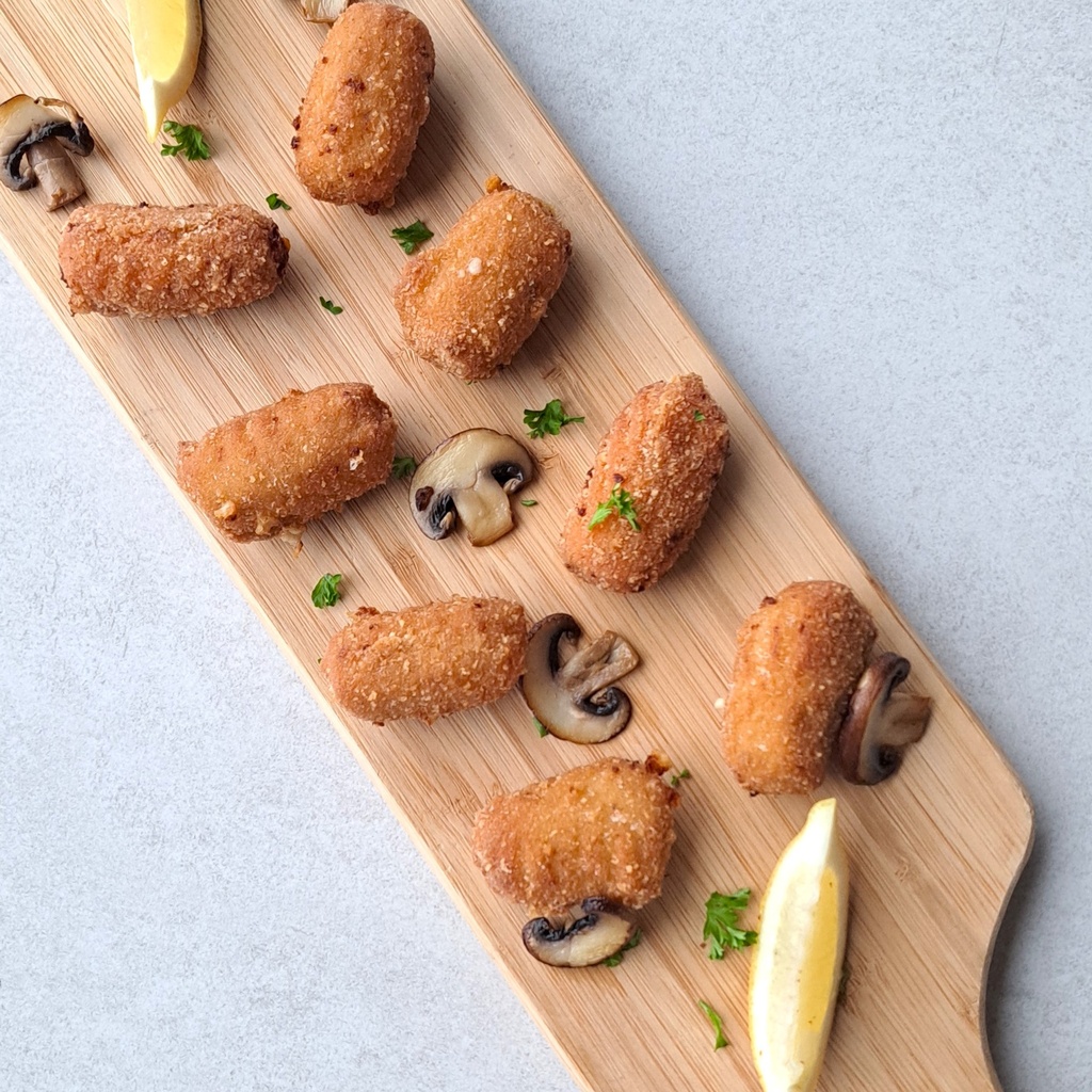 31 December | Tapa: Champignon -kroketjes (8 stuks, voor friteuse) 