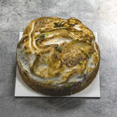 Dessert: 'Mr Lemon', citroentaartje van Zuut