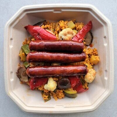 24-25 april | Paella de chistorra y verduras (UITVERKOCHT)